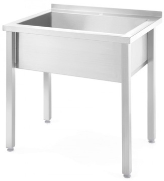 Hendi Stół z basenem jednokomorowym 800x600 mm