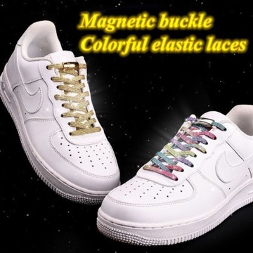 МАГНИТНЫЕ ШНУРКИ RUBBER_brokatowe_9 цветов