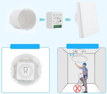 ВЫКЛЮЧАТЕЛЬ СВЕТА TUYA WiFi РЕЛЕ