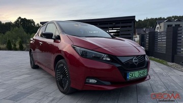 Nissan Leaf II Hatchback Facelifting 59kWh 217KM 2022 Nissan Leaf Bateria 62kwh full opcja wersja Tekna zasieg 400 km okazja gw, zdjęcie 4