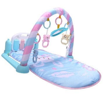 Kick Play Piano Toy Baby Gym Play Mat z niebieskim