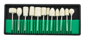 Frezy filcowe zestaw 12szt