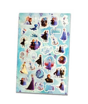 NAKLEJKI SAMOPRZYLEPNE FROZEN KRAINA LODU ELSA