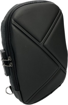 Plecak torba na ramię zamek szyfrowy z USB