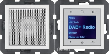 B.Kwadrat/B.3/B.7 Radio Touch DAB+ Bluetooth белый