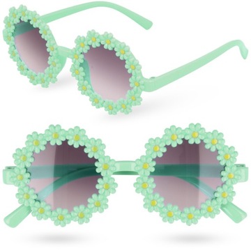 Okulary przeciwsłoneczne dla dzieci dziewczynki z filtrem UV400
