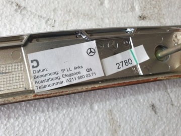 ДЕКОРАТИВНЫЕ НАКЛАДКИ MERCEDES W211 A2116801271