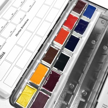 Роман Шмаль Водолей Ботанические акварельные краски 12 цветов