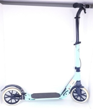 БЕЛЫЙ САМОКАТ С БОЛЬШИМИ КОЛЕСАМИ И АЛЮМИНИЕВЫМИ КОЛЕСАМИ ДЛЯ ДЕТЕЙ МАЛЬЧИКОВ И ДЕВОЧЕК