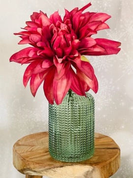 НАБОР 2x МАЛЕНЬКАЯ ВАЗА СТЕКЛЯННАЯ ВАЗА J ЗЕЛЕНЫЙ ЙОД