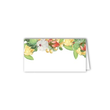 Winietka floral 1szt do samodzielnego wypisania