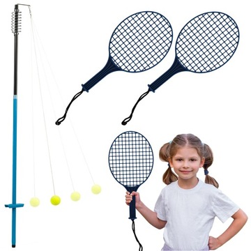 SPEEDBALL 2 x RAKIETY TENIS TRENER GRA PIŁKA NA LINCE Neo-Sport