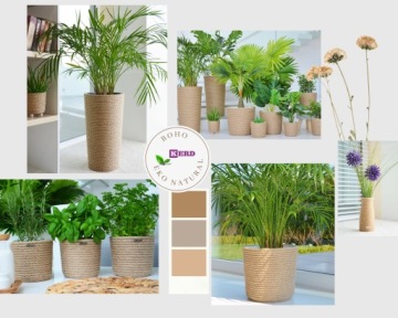 Плетеный джут SCANDI WAZON для букета из композиции сушеных пампасных трав