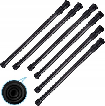 ТЕЛЕСКОПИЧЕСКИЕ стержни, ВЫДВИЖНЫЕ ЗАЖИМНЫЕ стержни