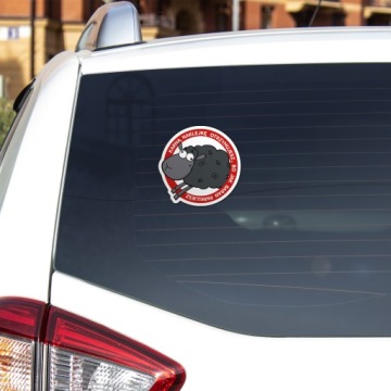 Наклейки водонепроницаемые штрафные 50 шт.