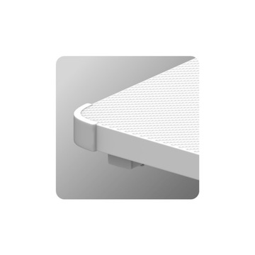 Игровой стол Huzaro Hero 2.5 RGB LED Pilot, белый карбон, 120 см x 60 см