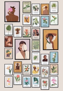 ПОСТЕРЫ ДЛЯ ДОМА НА НАСТЕНУ НАБОР ИЗ 3-Х ПОСТЕРОВ А3