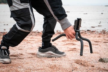 Гибкий штатив Fotopro Alien Pod RM-80 с 2-мя адаптерами для штатива (смартфон GoPro) 121см