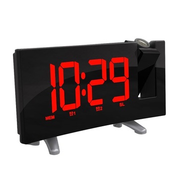FM Radio Alarm Clock LED Digital Red LED