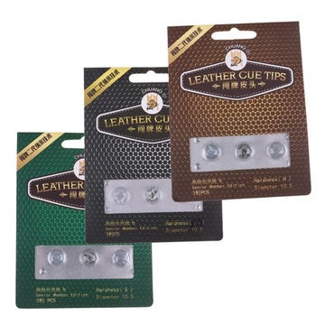 3 шт./упак. Наконечники для палочек из воловьей кожи