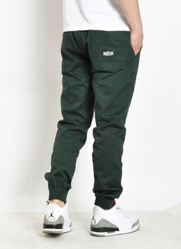 Spodnie M Bossline Casual Jogger zielone joggery