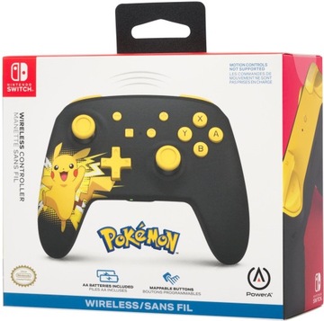 PowerA SWITCH Pad bezprzewodowy Pikachu Ecstatic