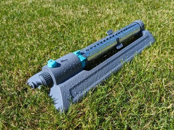 ZRASZACZ OSCYLACYJNY WAHADŁOWY ALUMINIUM 220 m² 4 tryby regulacji zraszania