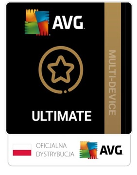 Антивирус AVG Ultimate с VPN 5 устройств / 2 года