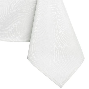 AmeliaHome Obrus plamoodporny owal 140x300 Biały