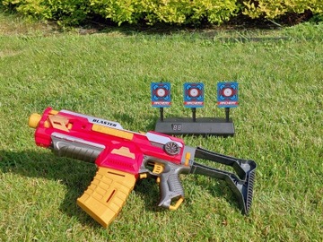 ПИСТОЛЕТ HERO RIFLE, ПЕНОВЫЕ ПАТРОНЫ, ПУСКОВАЯ ПУЧКА