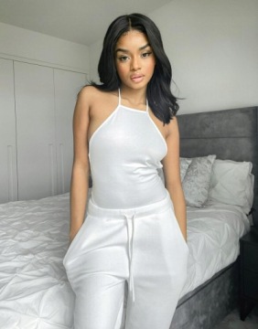 БЕЛОЕ ХЛОПКОВОЕ БОДИ CASUAL BASIC 40 Л 1AAA