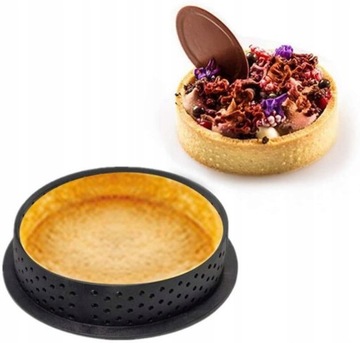 TARTLET MOLD RING PIECZENIE CIASTA CIAST 8 SZTUK