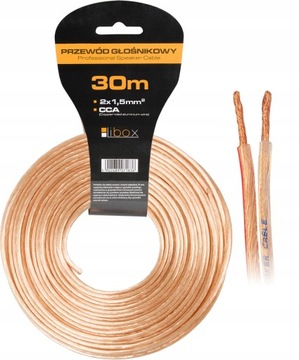 КАБЕЛЬ СПИКЕРА LIBOX LB0008-30 2X1,5MM (30M) CCA