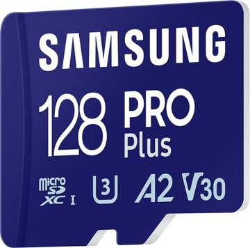 Карта памяти Samsung microSDXC 128 ГБ PRO Plus + устройство чтения (MB-MD128SB/WW)