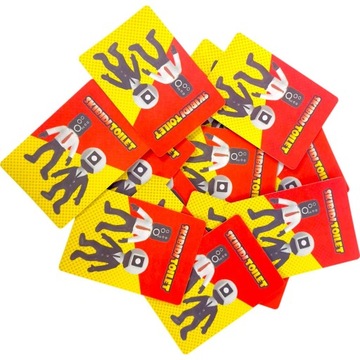 SKIBIDI ТУАЛЕТНЫЕ КАРТЫ, набор из 288 шт.