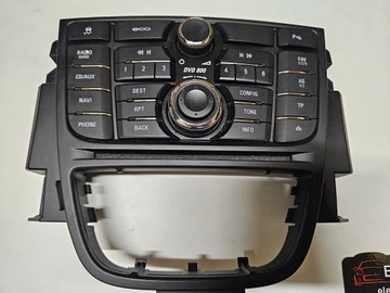 OPEL ASTRA J PANEL AUTORÁDIO DVD800 NAVI 13346053