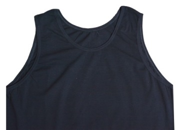 БОЛЬШАЯ МУЖСКАЯ ФУТБОЛКА ANDRIU, ЧЕРНАЯ, 6XL