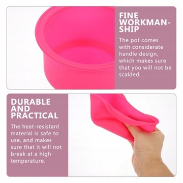 Чаша для воска, подогреватель силиконовых волос, нагреватель для плавления волос