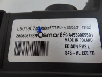 SMART 453 EQ FOURTWO FORFOUR 4539069701 SVĚTLO LEVÝ