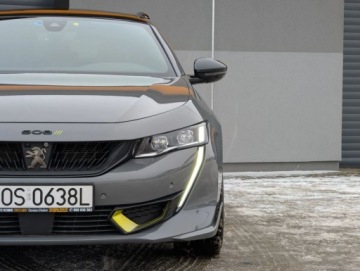 Peugeot 508 II SPORT ENGINEERED SW 1.6 Plug-In Hybrid 360KM 2021 Peugeot 508 Night Vision Navi Panorama Full Led Serwis Gwarancja 1.6 360KM, zdjęcie 3