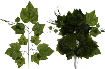 12X LIŚĆ LIŚCIE WINOGRONA GAŁĄZKA DO KOMPOZYCJI, STROIKÓW