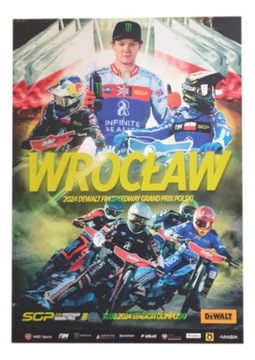 PROGRAM FIM SPEEDWAY GRAND PRIX POLSKI WROCŁAW 31.08.2024