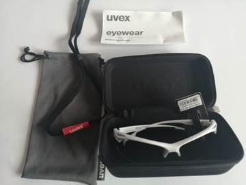 Очки Uvex Sportstyle 802 v маленькие, белые