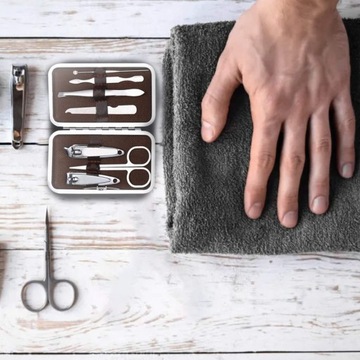 НАБОР ДЛЯ НОГТЕЙ, МАНИКЮРНЫЙ ИНСТРУМЕНТ, 7 ПРЕДМЕТОВ