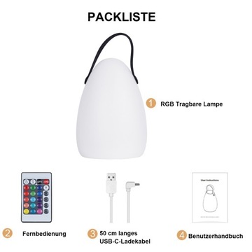 Lampka Stołowa LED Lampa Biurkowa Bezprzewodowa Ściemnialna Z pilotem