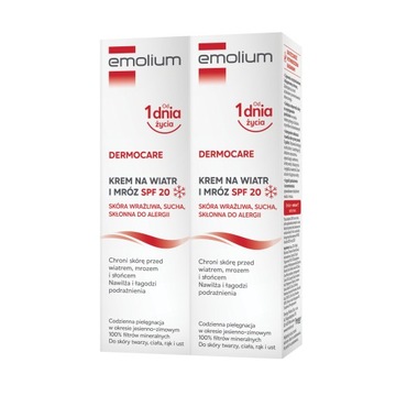 Emolium Dermocare Krem Na Wiatr I Mróz SPF 20 x2