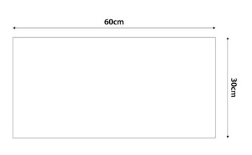 Panele Tapicerowane Brązowy 60x30 odporny na UV panel ścienny tapicerowany