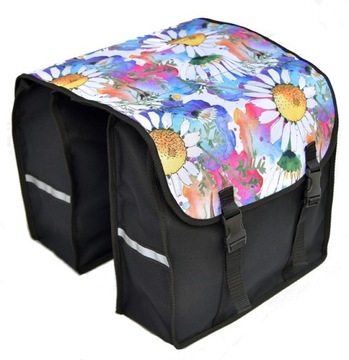 TORBA NA BAGAŻNIK ROWEROWY, SAKWA ROWEROWA 2x15L