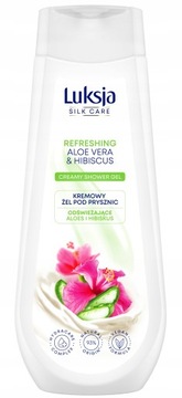 LUKSJA ŻEL POD PRYSZNIC 500ML ALOES I HIBISKUS