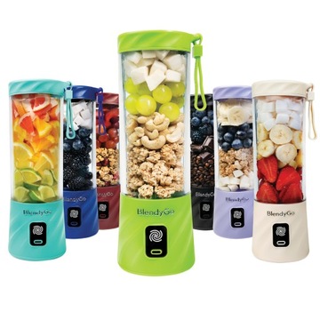 BEZPRZEWODOWY PRZENOŚNY BLENDER KUBEK DO KOKTAJLI BIDON SMOOTHIE BLENDYGO 3